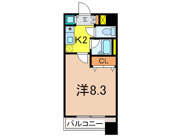 アクアコ－トの物件間取画像